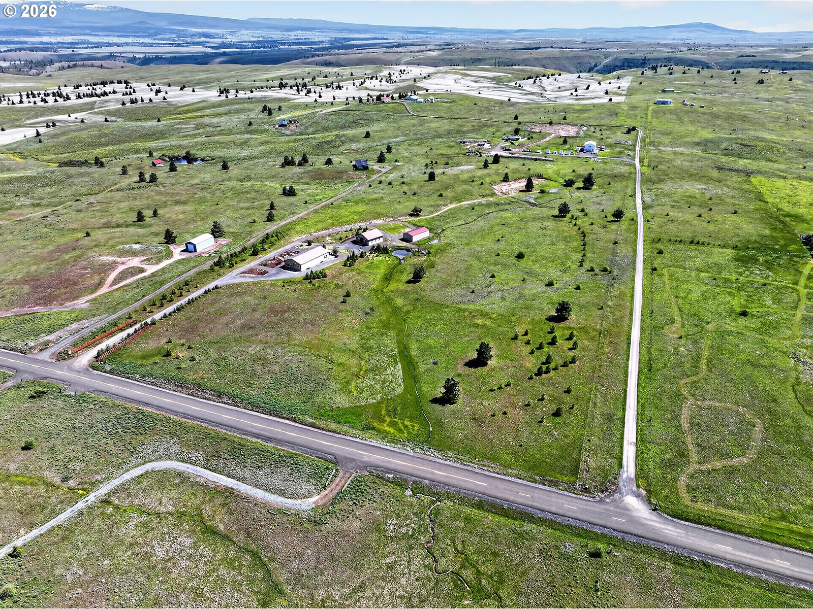 250 Schilling Road Lyle, WA 98635 - Photo 41 of 46 a view of a yard with an outdoor space