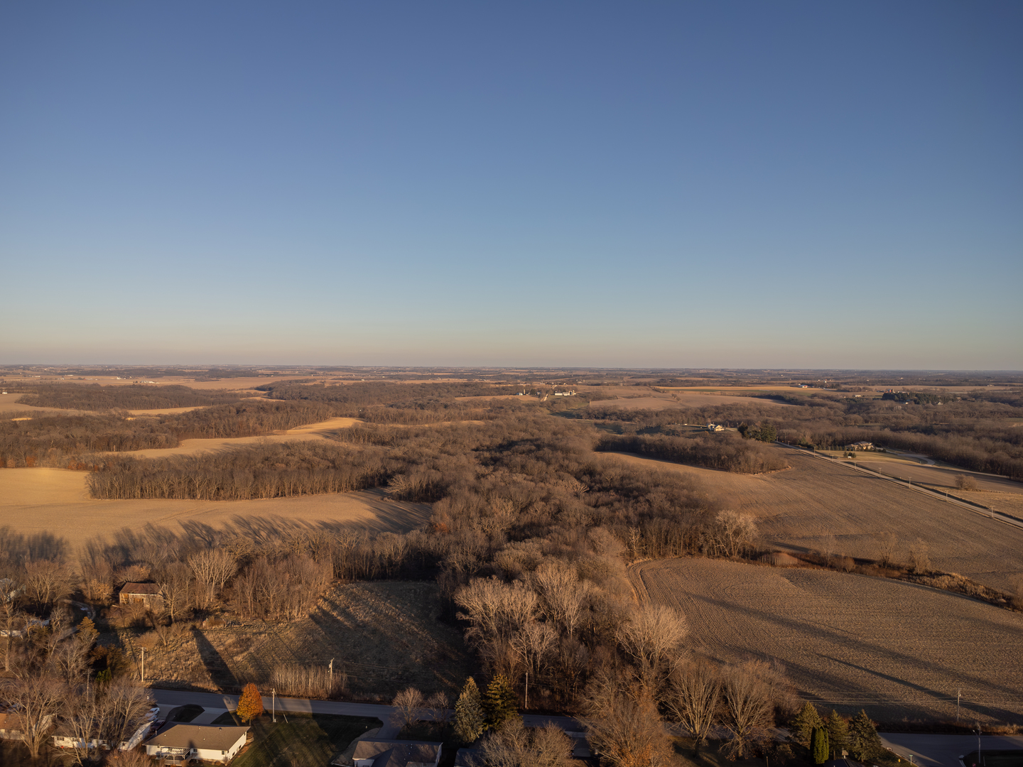 5753 North Shippee Road Lena, IL 61048 - Photo 11 of 14 an aerial view of residential building and ocean