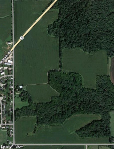 5753 North Shippee Road Lena, IL 61048 - Photo 14 of 14 a view of a yard