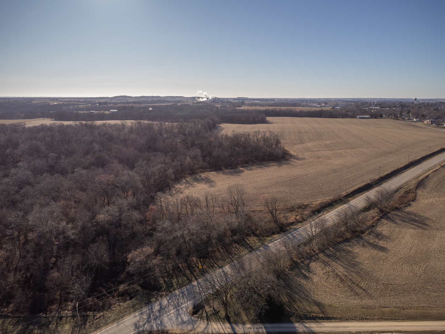 5753 North Shippee Road Lena, IL 61048 - Photo 7 of 14 a view of a dry yard with wooden floor