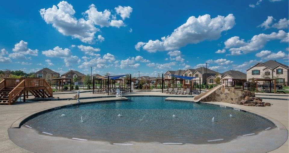 8424 Gray Squirrel Ln. McKinney, TX 75071 - Photo 20 of 22 a view of a house with a swimming pool