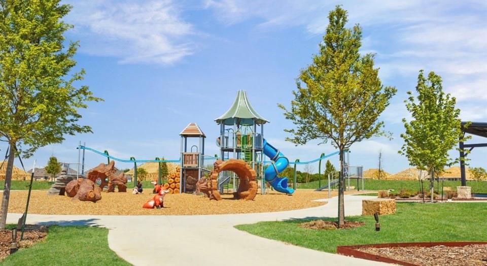 8424 Gray Squirrel Ln. McKinney, TX 75071 - Photo 21 of 22 a view of a volley ball court