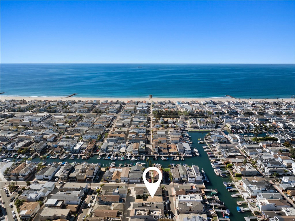 504 36th Street, Unit 1/2 Newport Beach, CA 92663 - Photo 11 of 15 an aerial view of a city