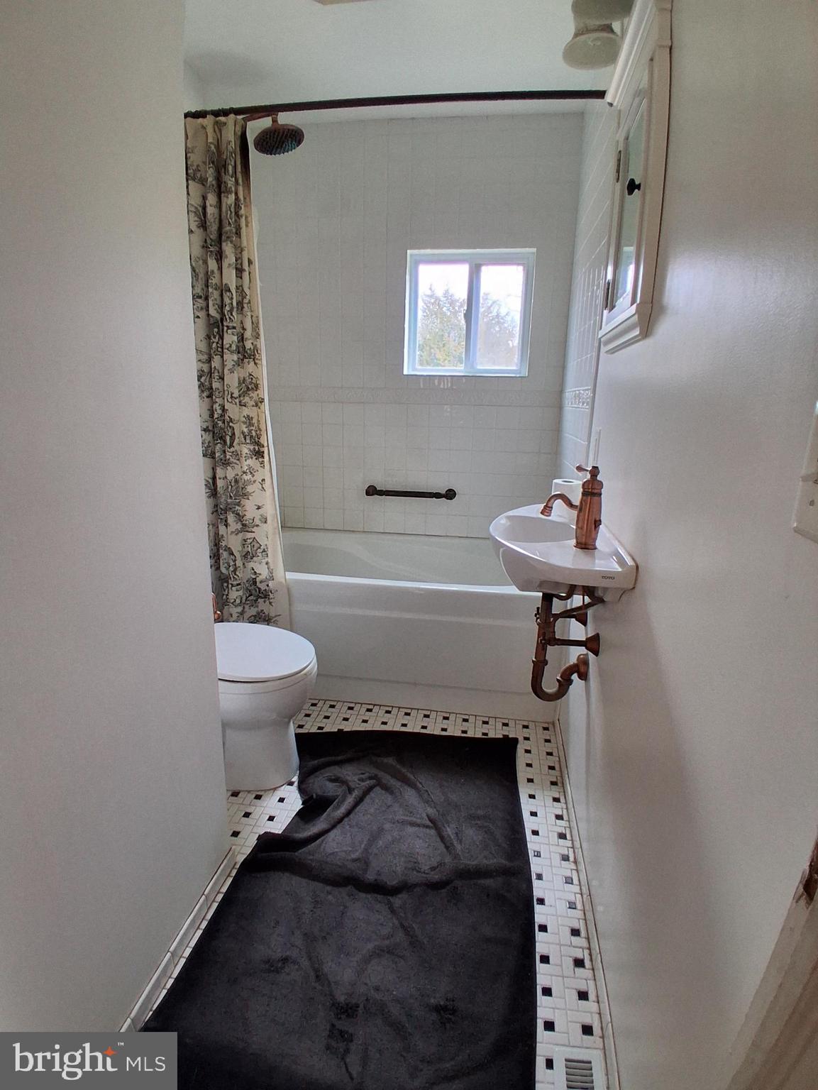 643 North Main Street Clayton, NJ 08312 - Photo 6 of 8 a bathroom with a sink a toilet and shower