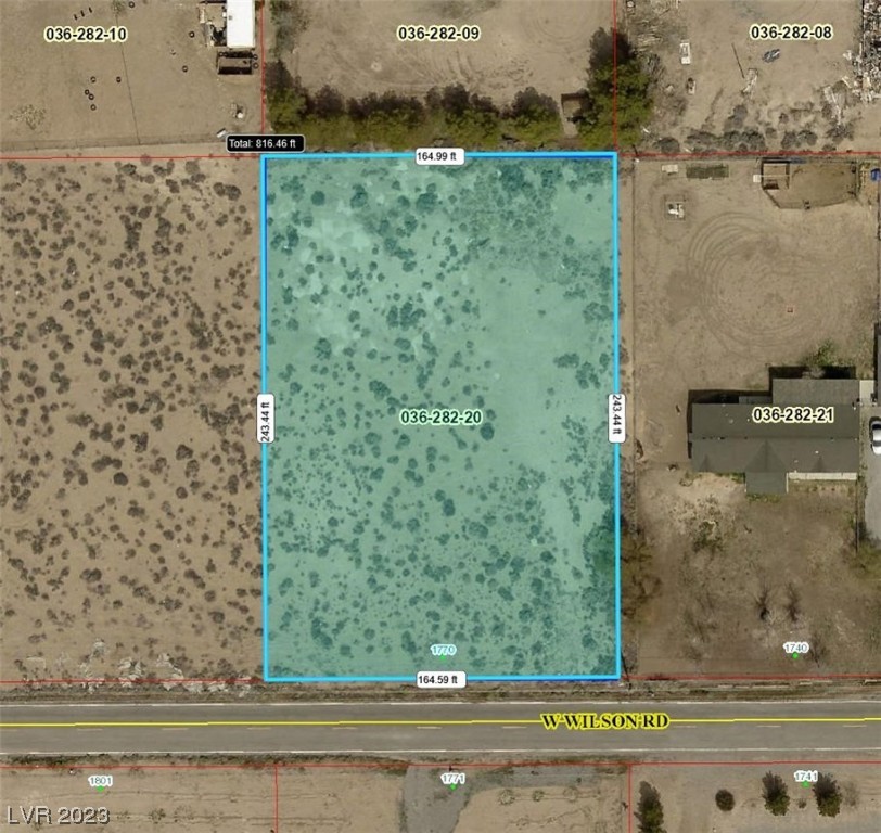1770 West Wilson Road Pahrump, NV 89048 - Photo 2 of 4 Approx Measurements