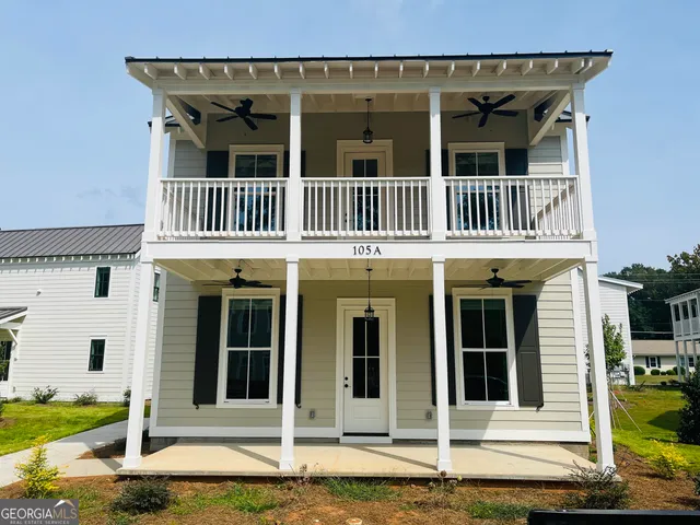 a front view of a house with entryway