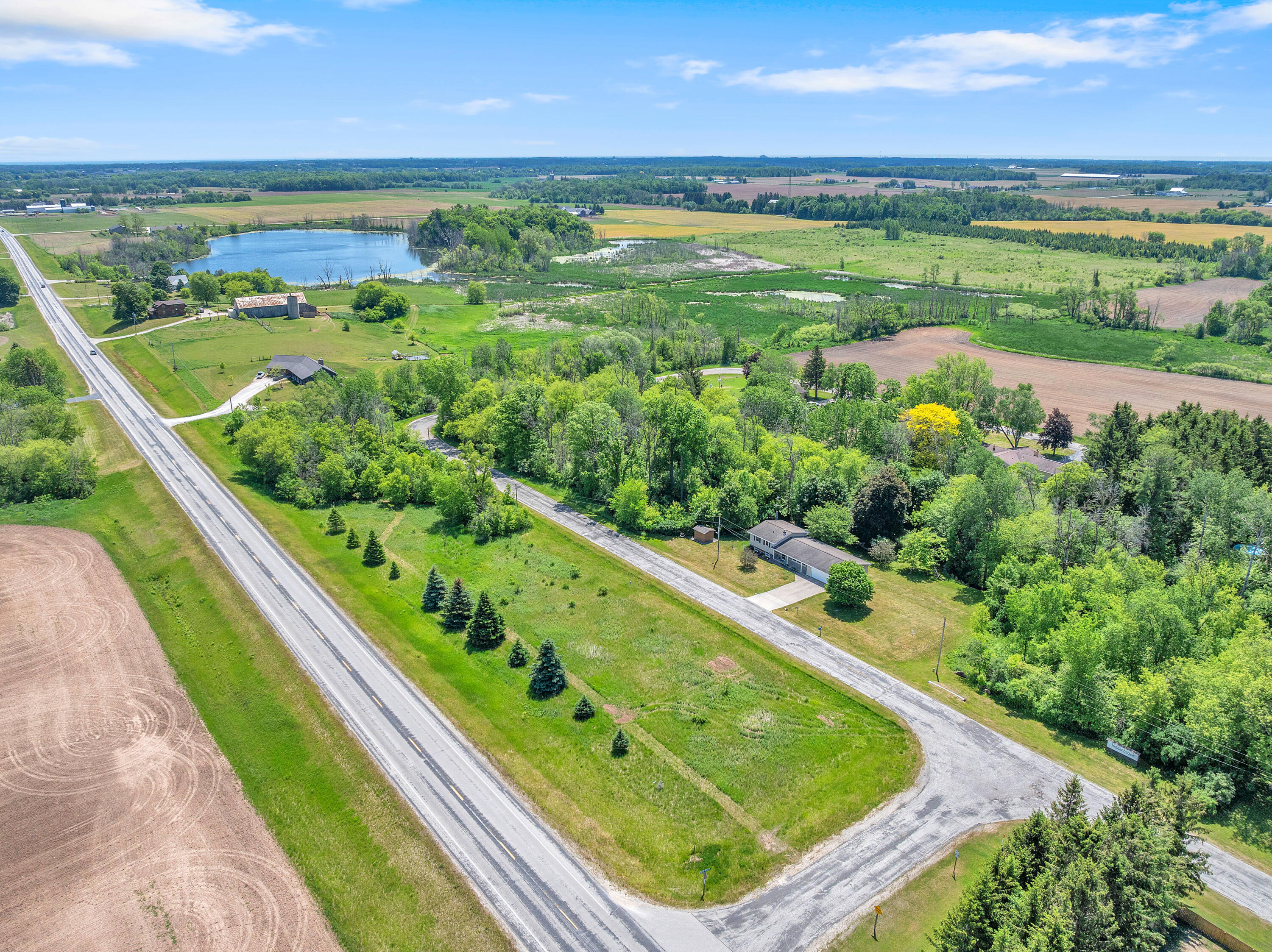 0 Hidden Brook Road Sheboygan Falls, WI 53085 - Photo 11 of 14 Aerial 8