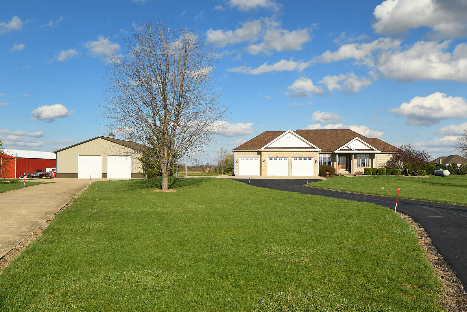 3095 North 5000 Road West Kankakee, IL 60901 - Photo 61 of 75 a view of house with yard and green space