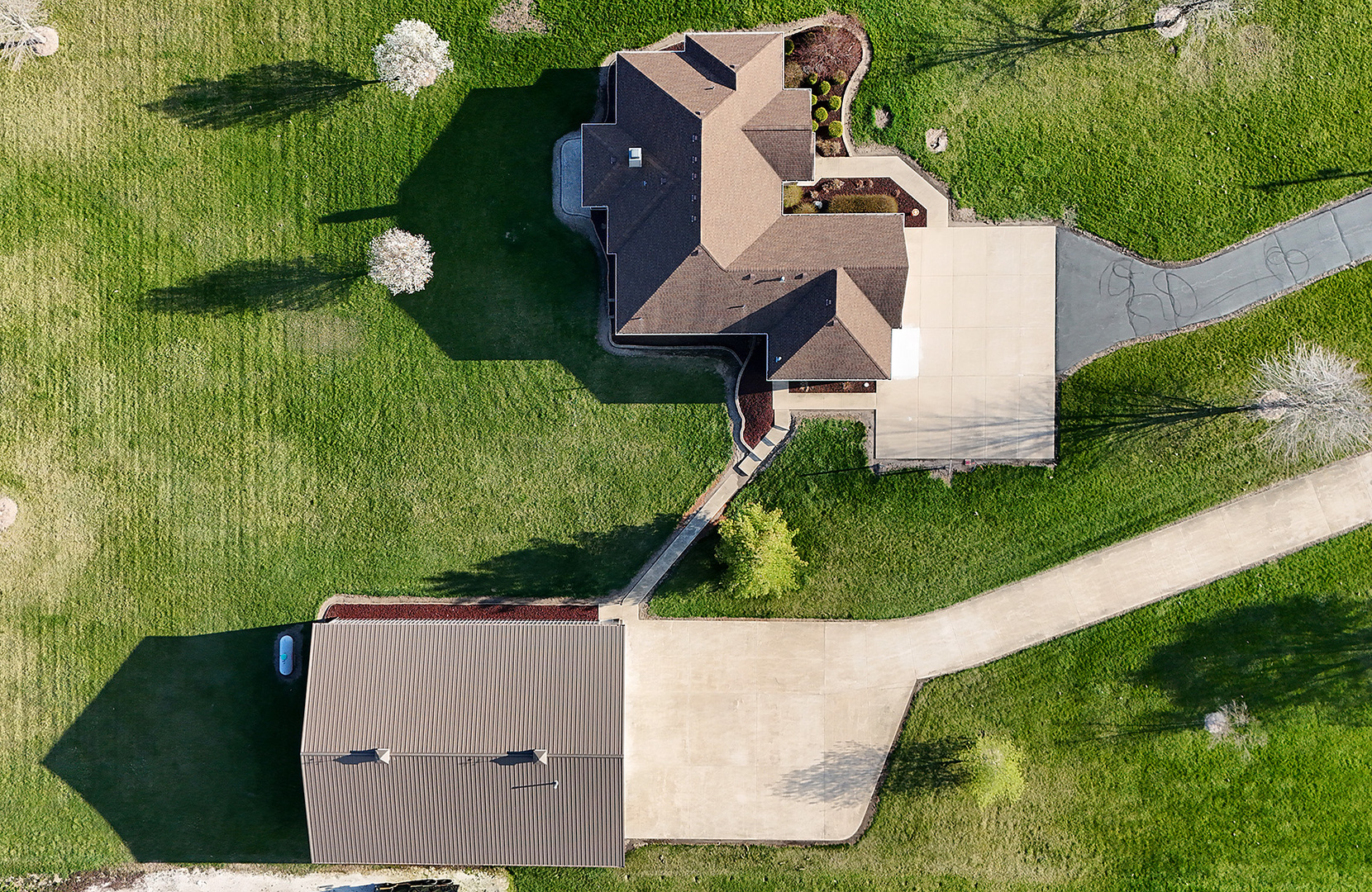 3095 North 5000 Road West Kankakee, IL 60901 - Photo 67 of 75 an aerial view of a house