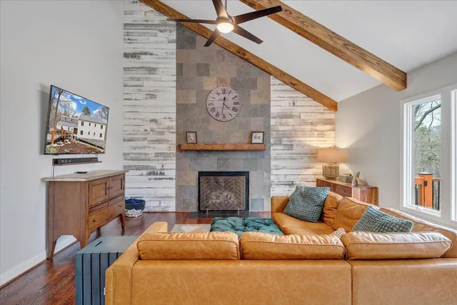 a kitchen with a sink and a refrigerator
