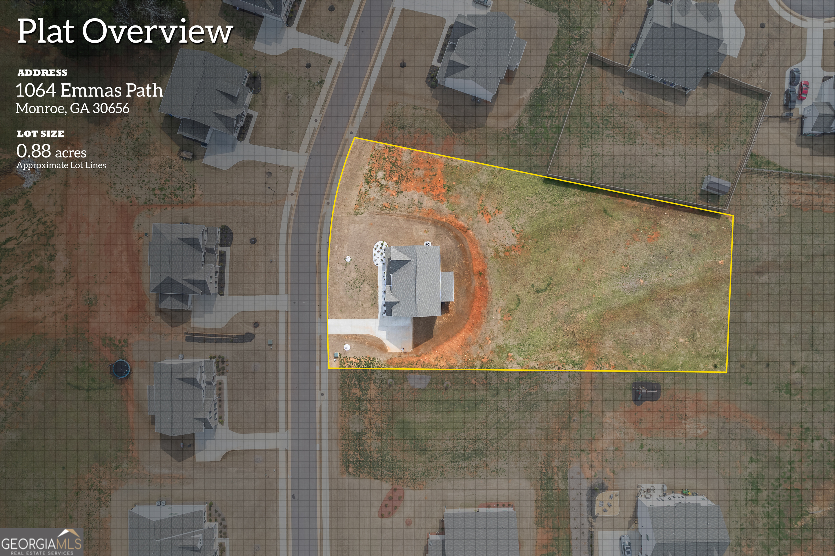 1064 Emmas Path Monroe, GA 30656 - Photo 2 of 55 view of a bathroom shower