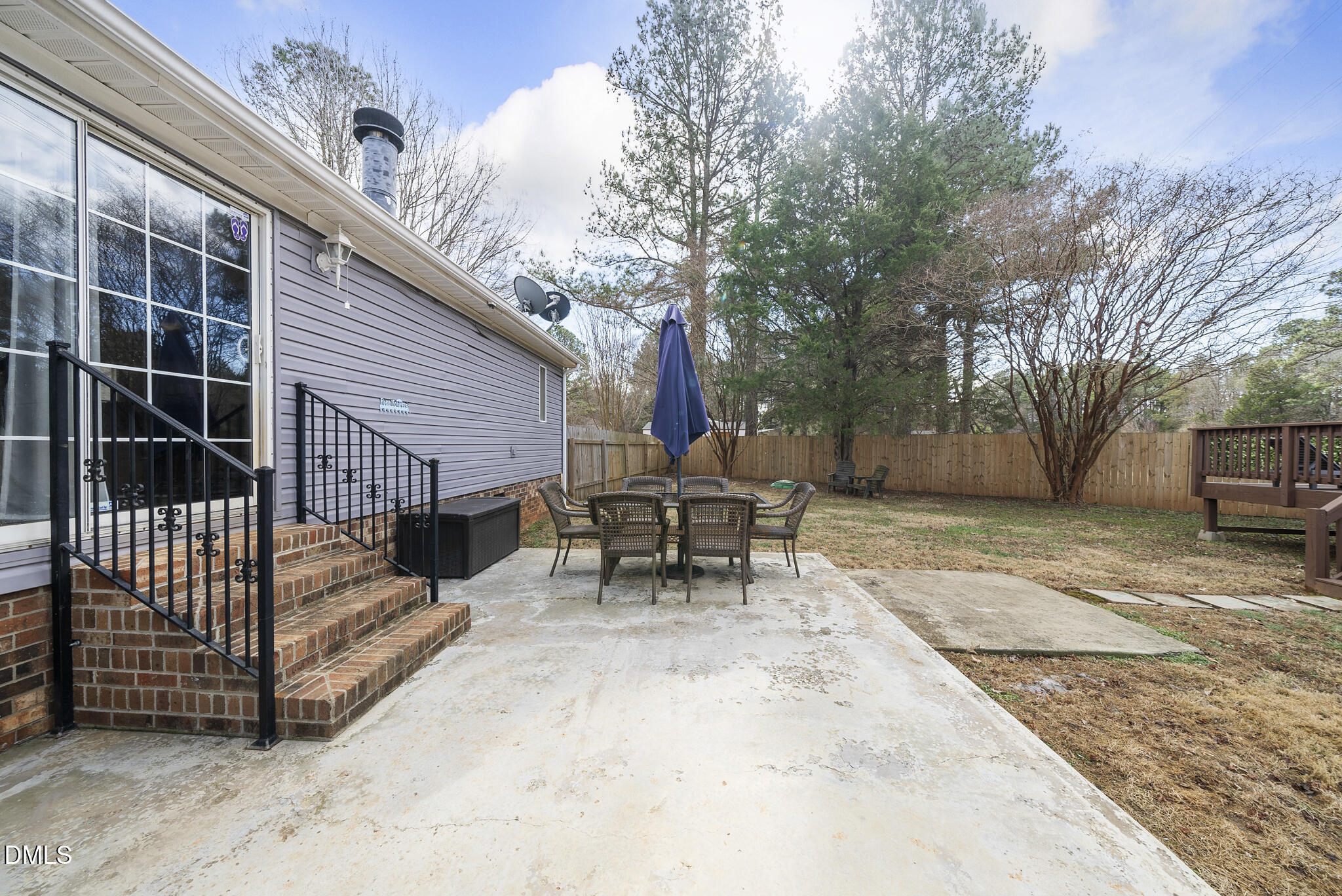 4703 Trinity Lane Rougemont, NC 27572 - Photo 36 of 55 a view of a house with a patio