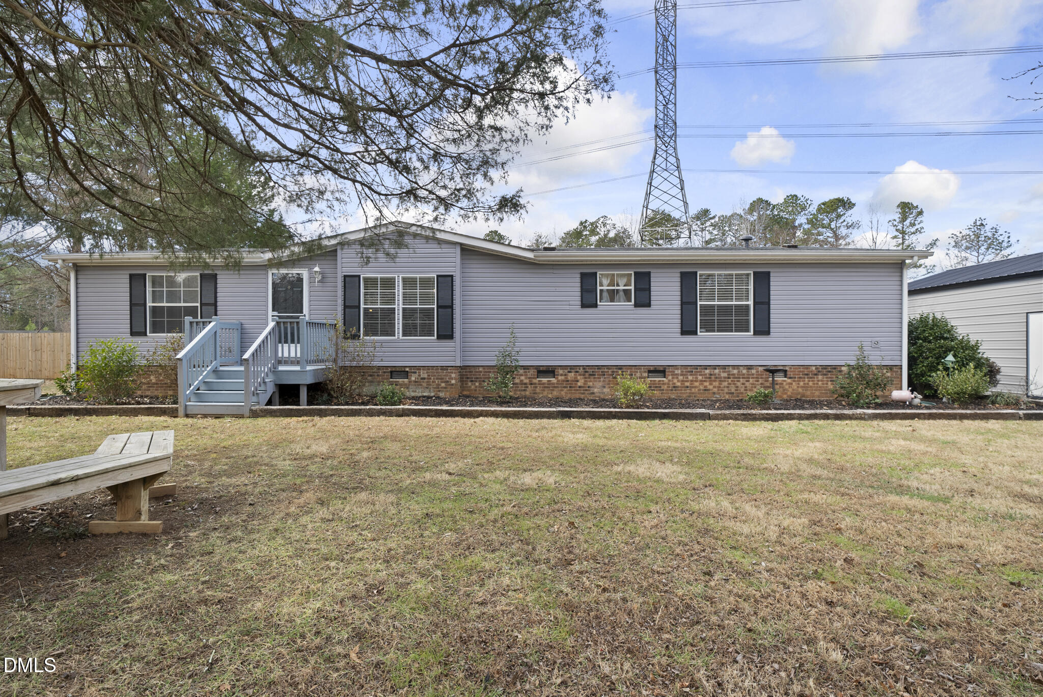 4703 Trinity Lane Rougemont, NC 27572 - Photo 52 of 55 a front view of house with yard and green space