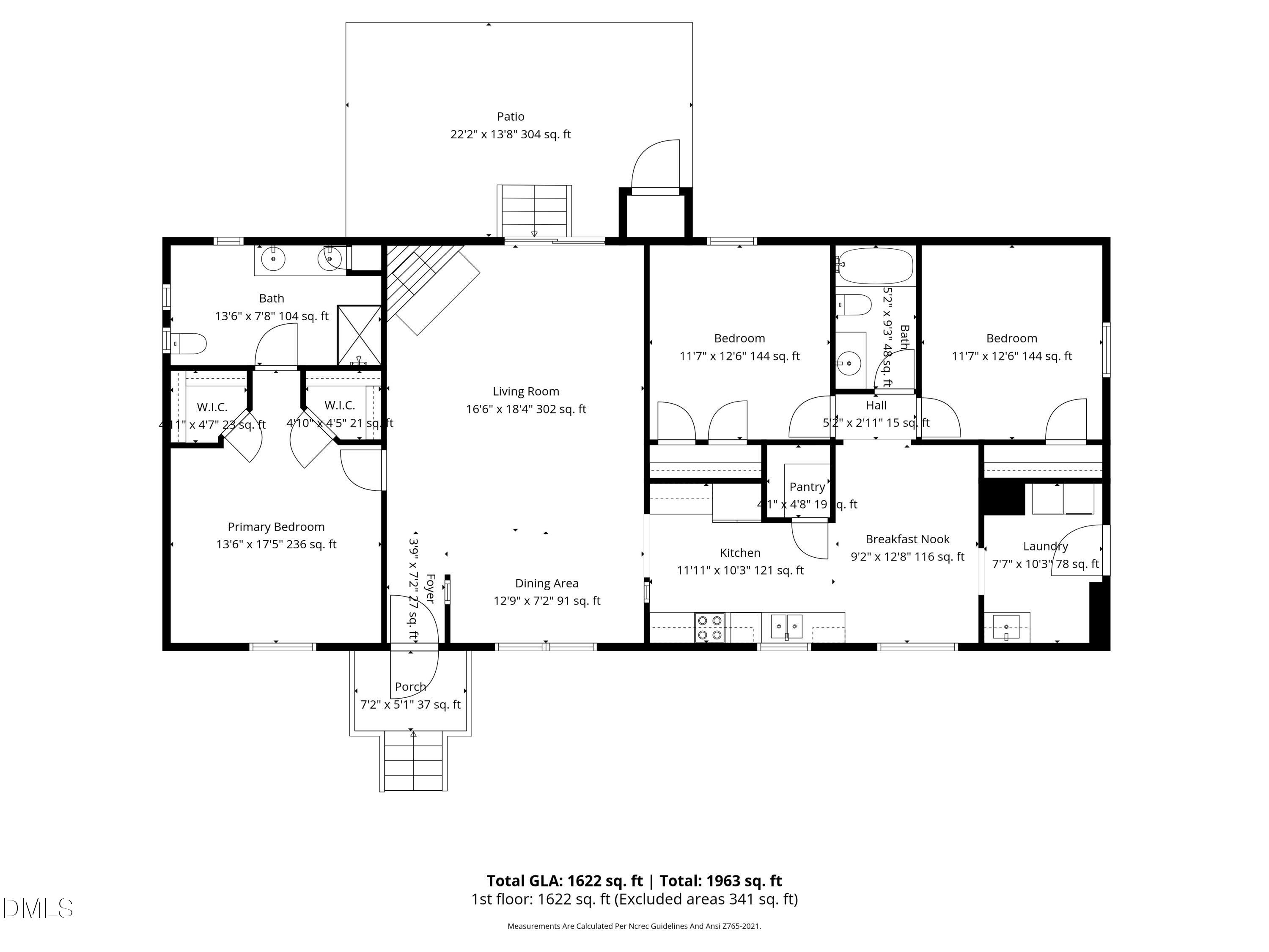 4703 Trinity Lane Rougemont, NC 27572 - Photo 55 of 55 a picture of a floor plan