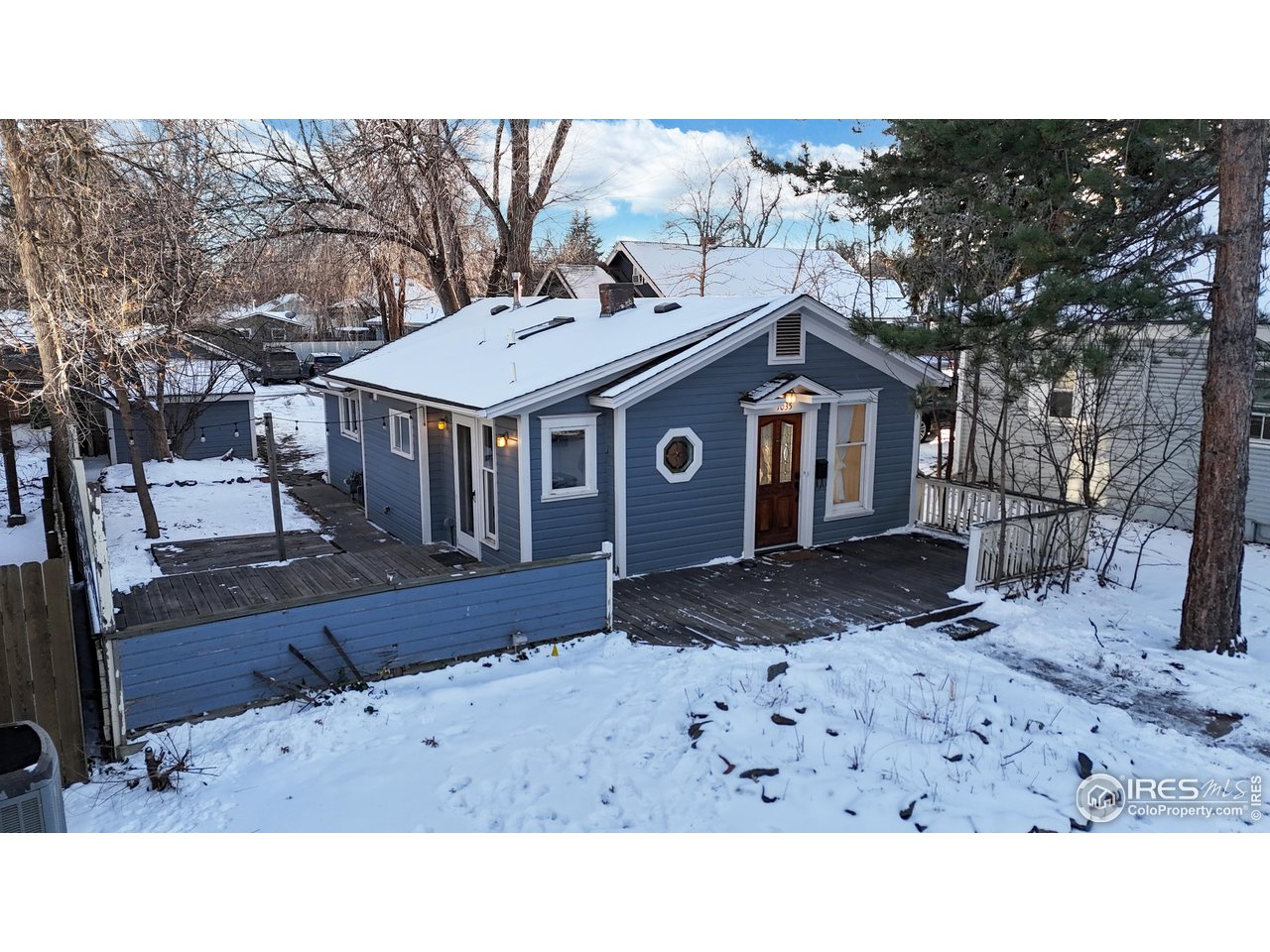 1035 West Oak Street Fort Collins, CO 80521 - Photo 34 of 50 a black and white photo of a house