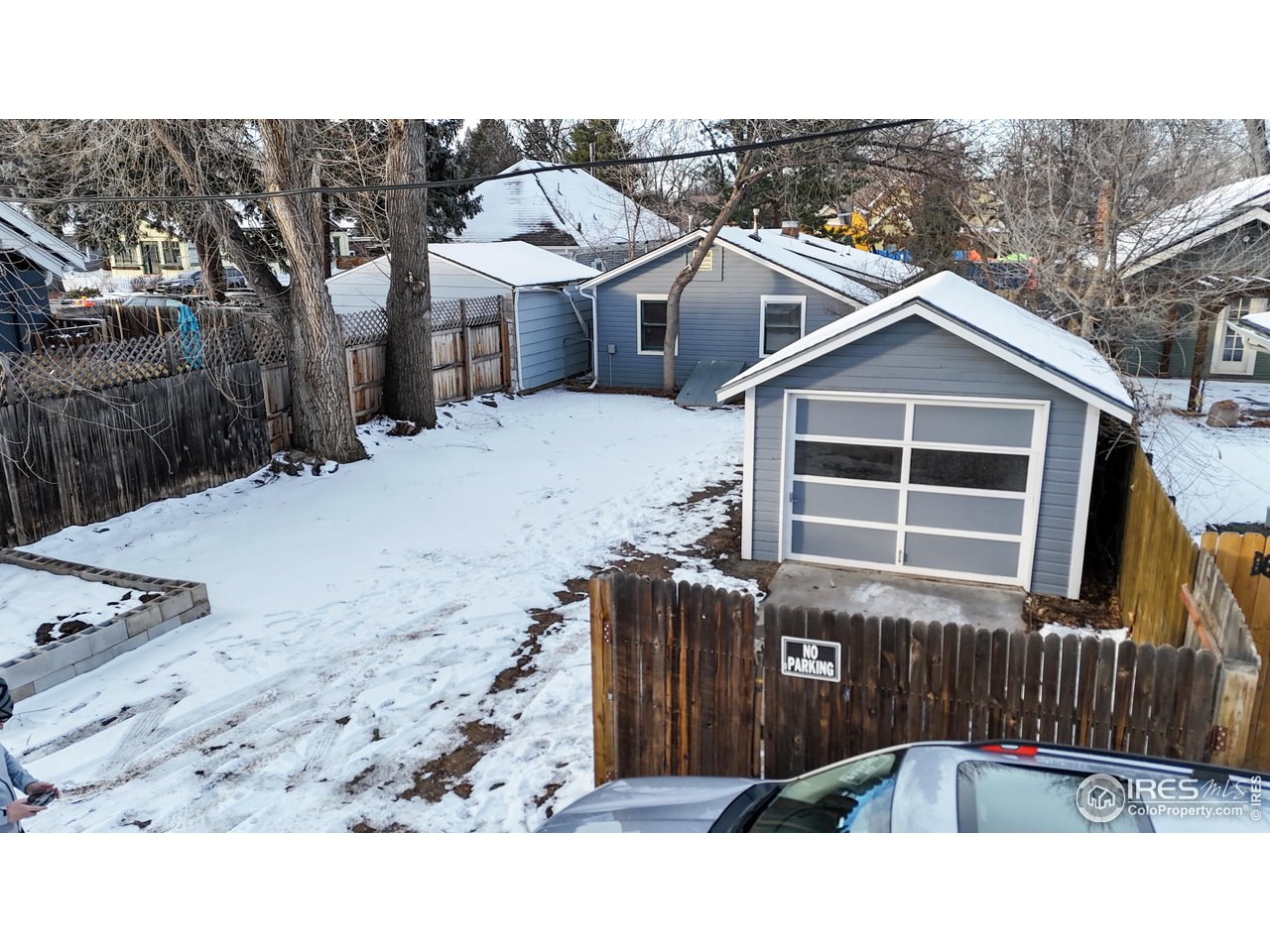 1035 West Oak Street Fort Collins, CO 80521 - Photo 38 of 50 a black and white photo of a house