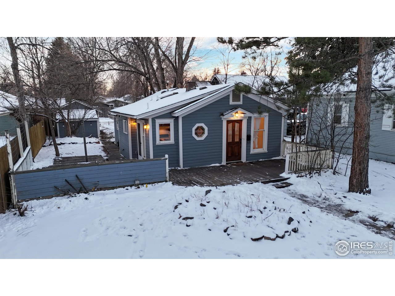 1035 West Oak Street Fort Collins, CO 80521 - Photo 41 of 50 a black and white photo of a house