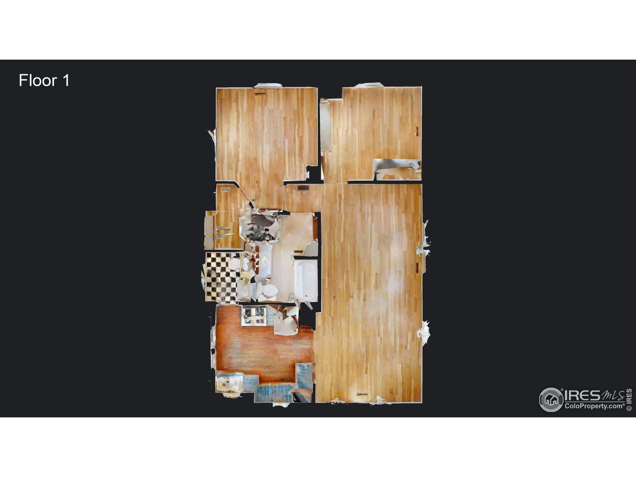 1035 West Oak Street Fort Collins, CO 80521 - Photo 47 of 50 a black and white photo of a living room