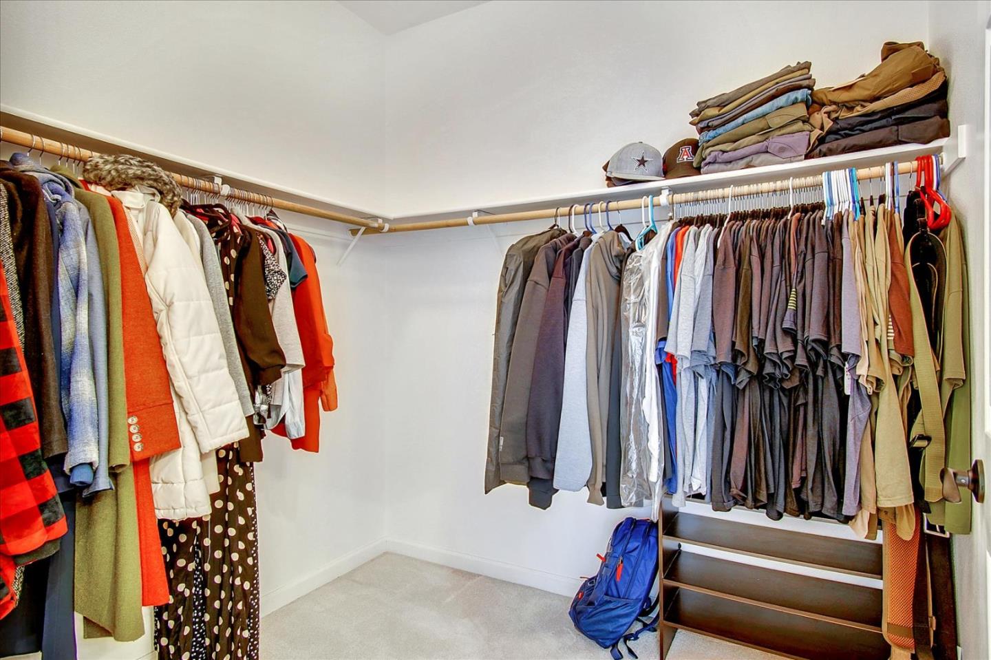 758 Tennyson Drive Gilroy, CA 95020 - Photo 27 of 39 a view of walk in closet with clothes