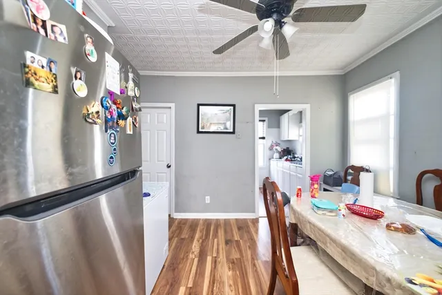 a very nice looking room with a large window