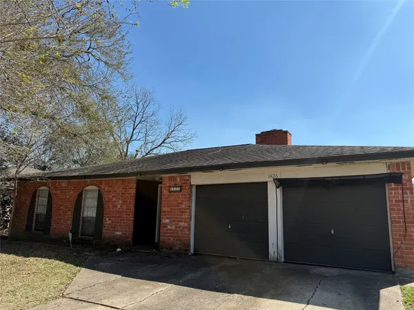 a front view of house