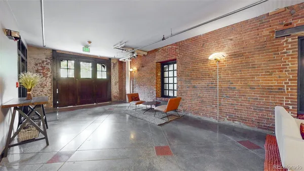 a view of livingroom with lounge chair