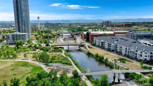 a view of a city and a lake view
