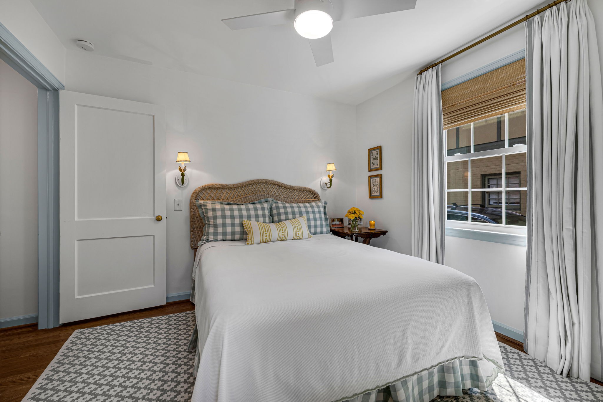 4208 Aberdeen Road Nashville, TN 37205 - Photo 21 of 37 a bedroom with a bed and a window