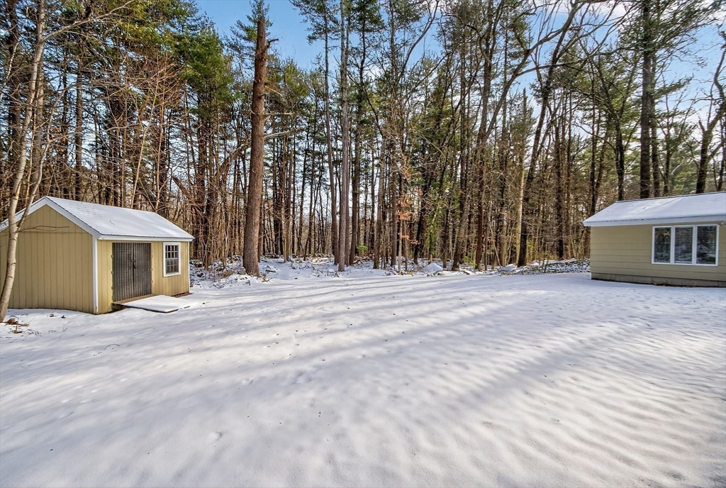 11 Smoke Rise Drive Chelmsford, MA 01824 - Photo 27 of 28 a front view of house with yard and trees