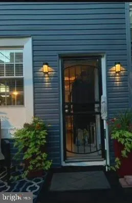 a view of a door of the house