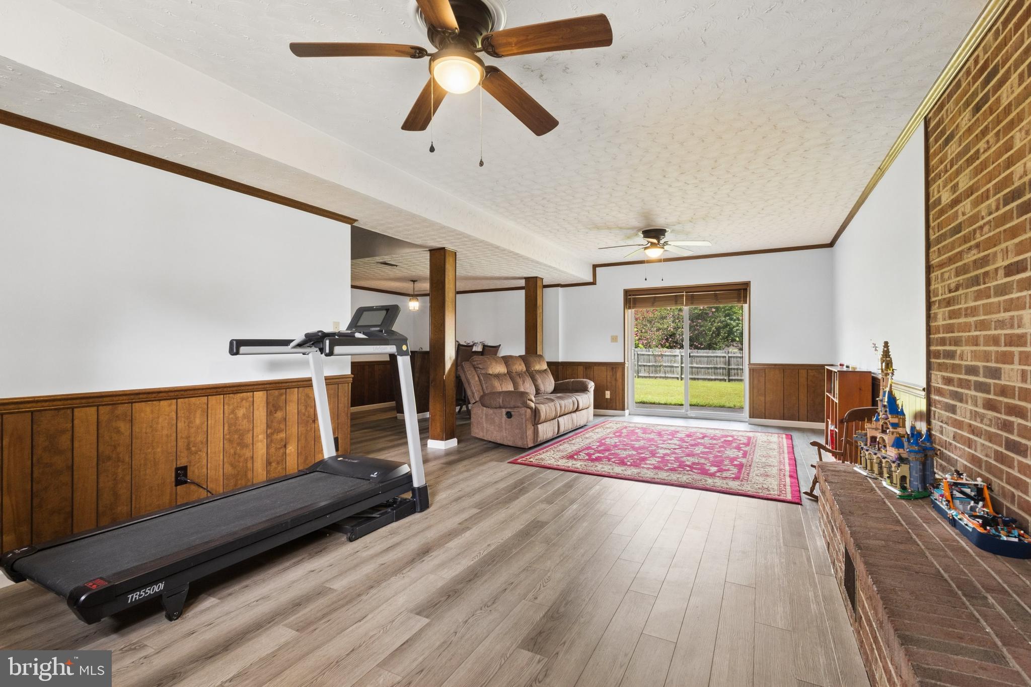 64 Sebastian Road Fredericksburg, VA 22405 - Photo 30 of 38 Rec room with new SGD to backyard