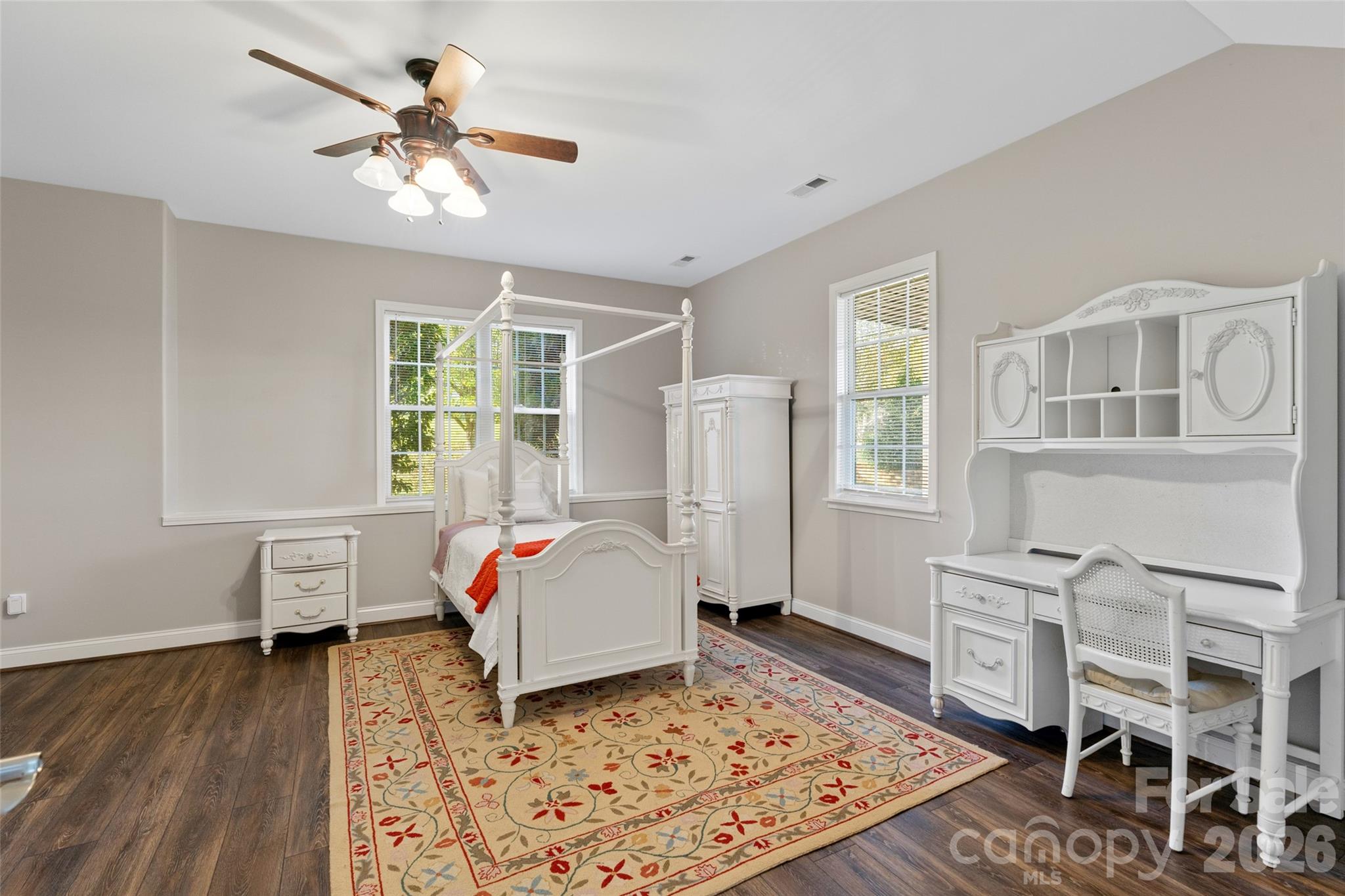 160 Fairway Falls Road Mills River, NC 28759 - Photo 34 of 43 a bed room with a bed and a chair