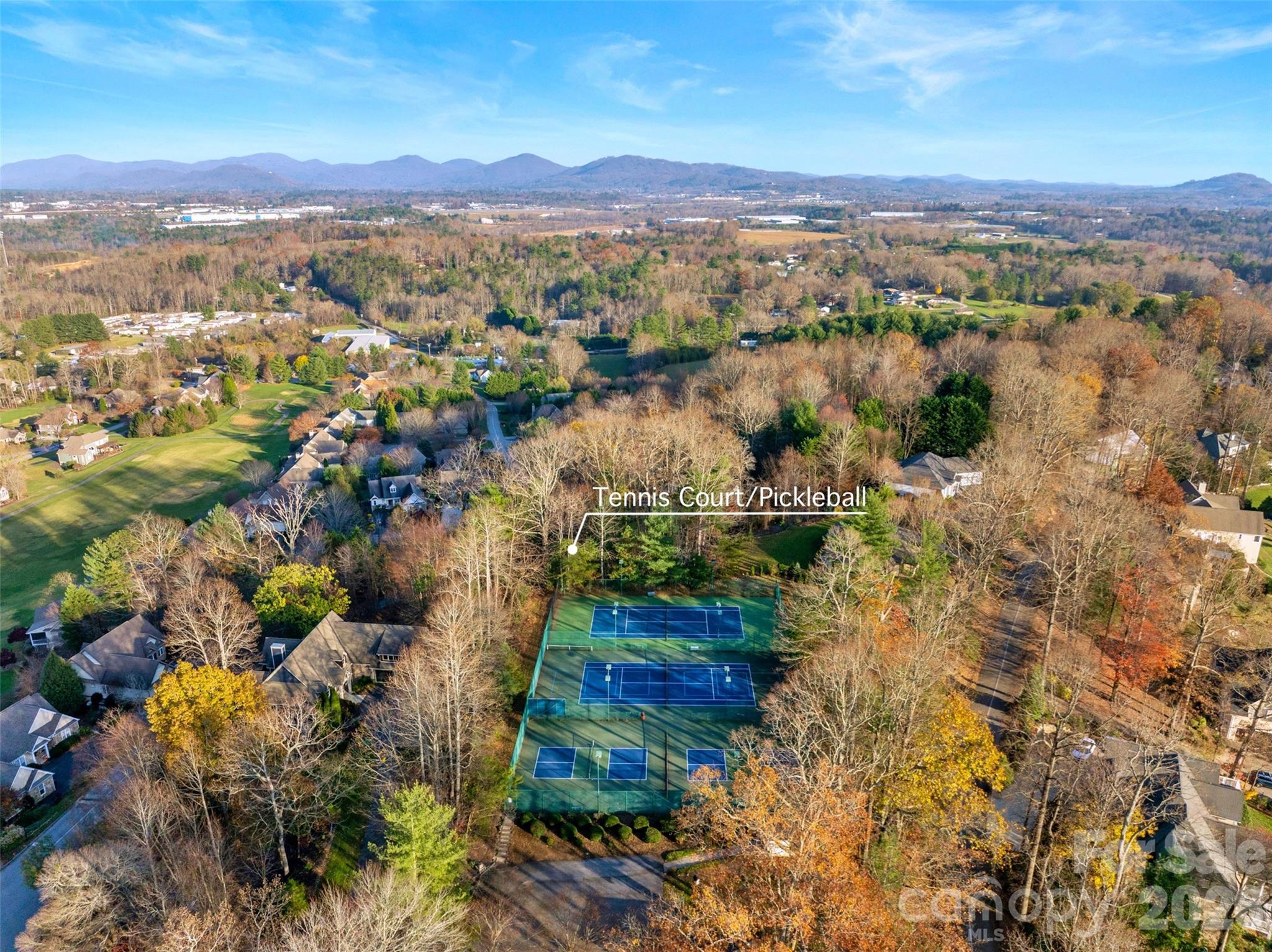 160 Fairway Falls Road Mills River, NC 28759 - Photo 6 of 43 a view of city and mountain