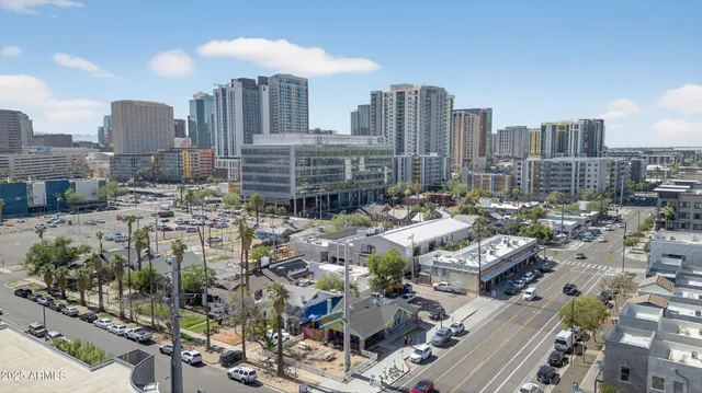 a kitchen with a sink stove and refrigerator