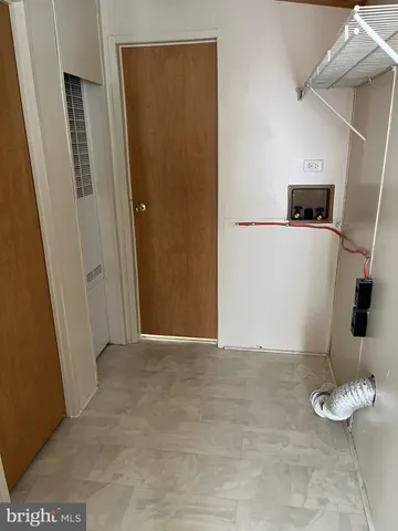 a view of empty room