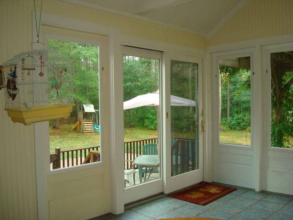 31 Stuart Road Rochester, MA 02770 - Photo 15 of 30 a view of a door and an outdoor space