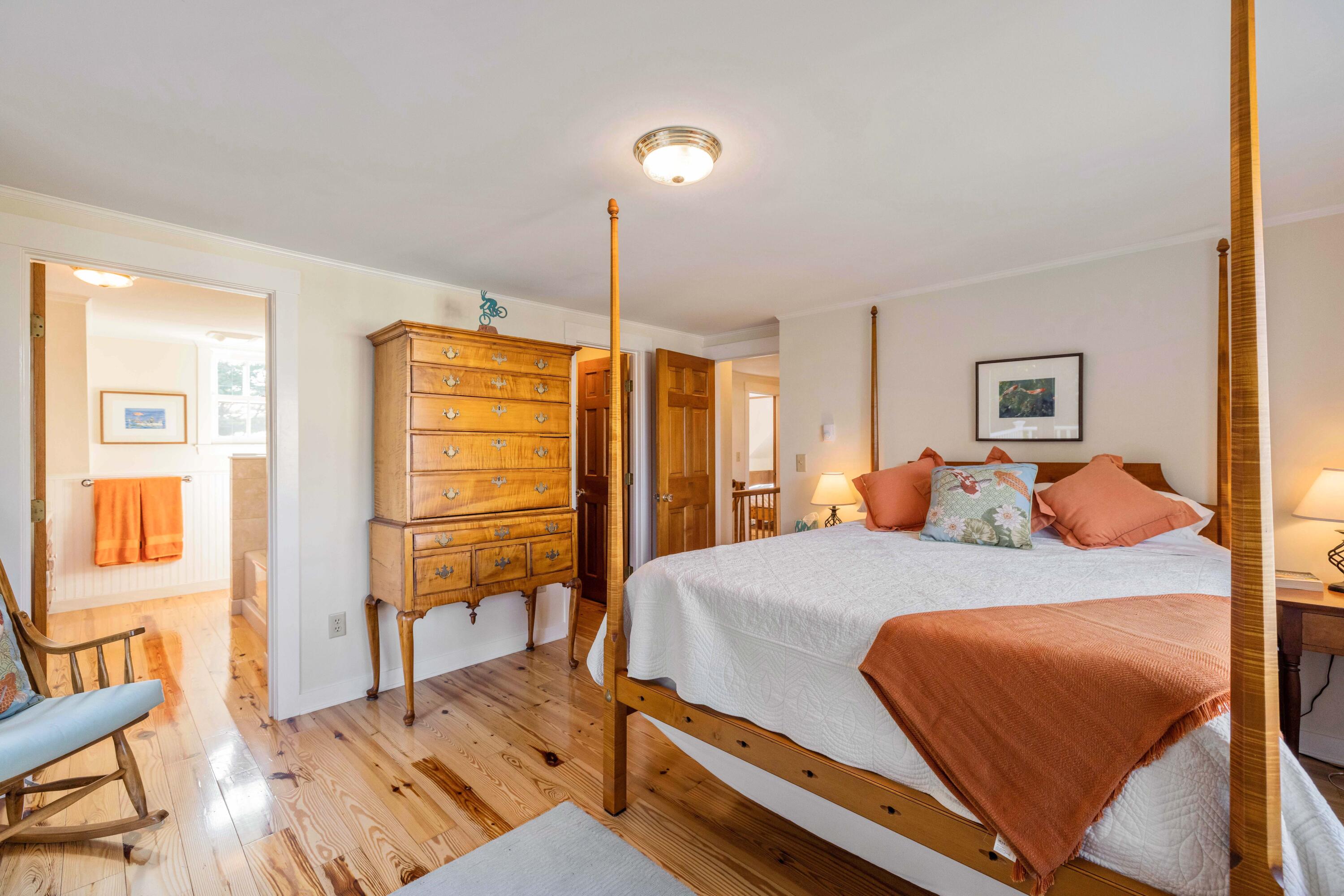 78 Pier Road Kennebunkport, ME 04046 - Photo 22 of 32 View to Ensuite Bath, Walk-In Closet