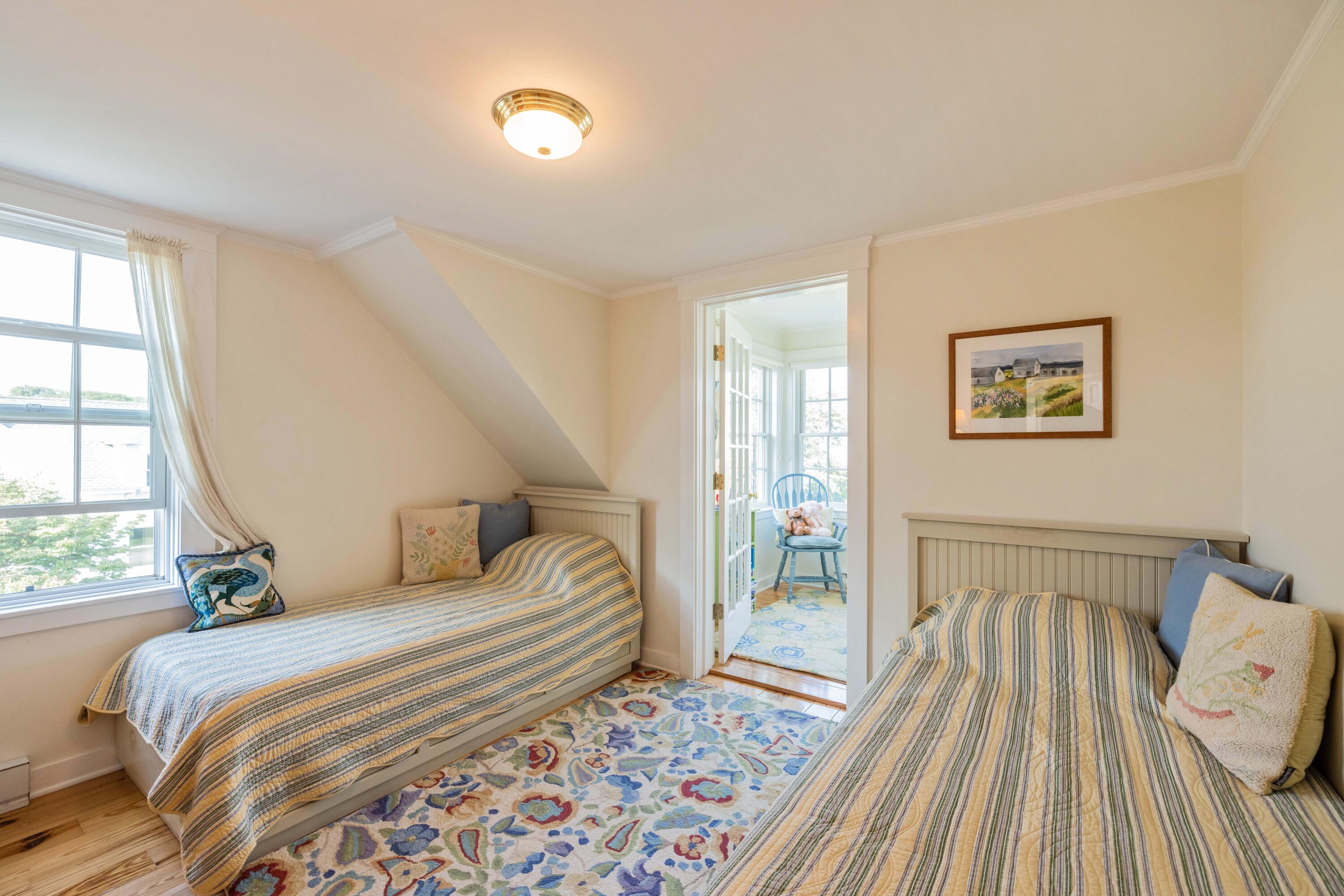 78 Pier Road Kennebunkport, ME 04046 - Photo 26 of 32 Bedroom 3, View to Bunk Room