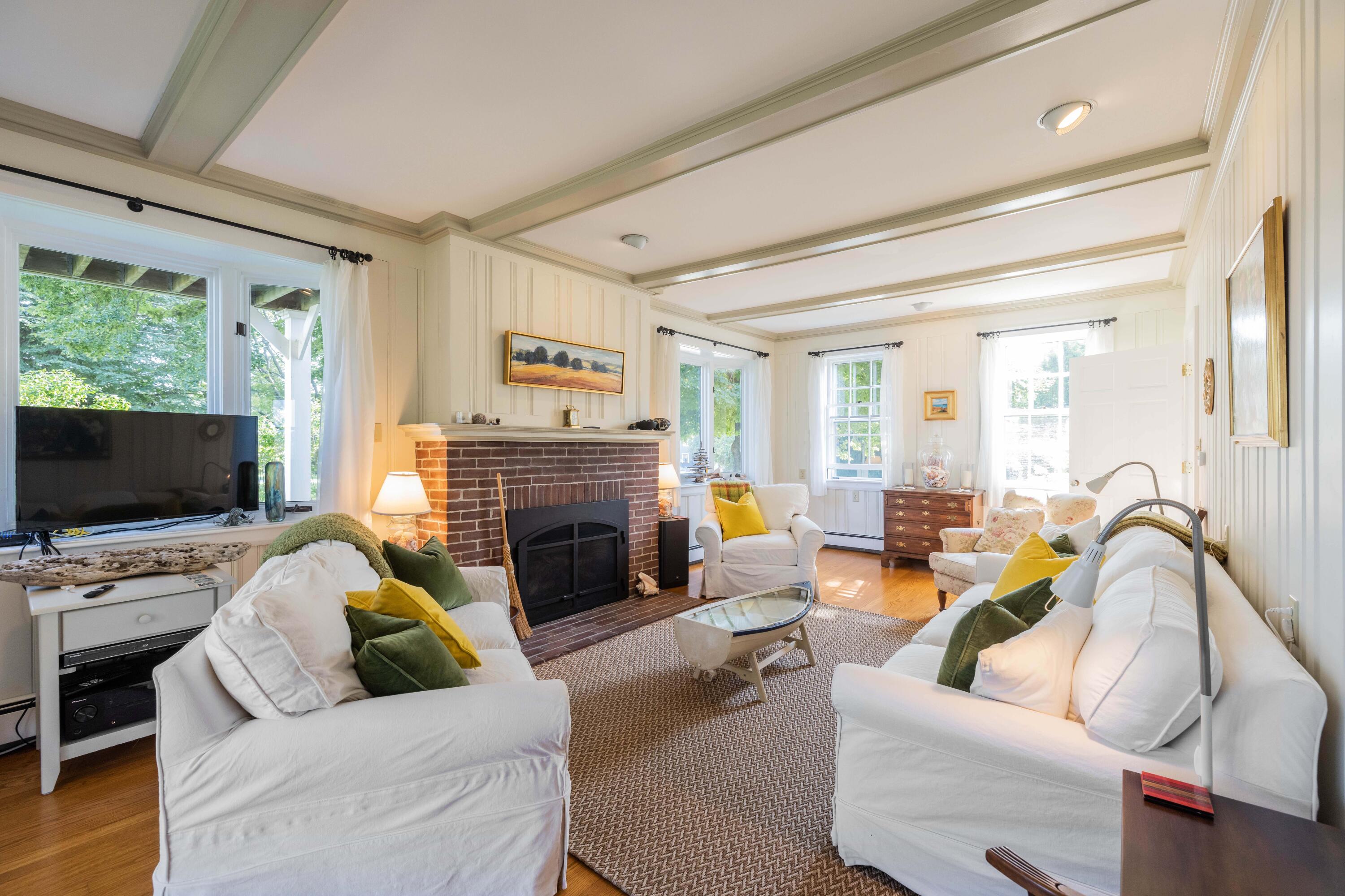 78 Pier Road Kennebunkport, ME 04046 - Photo 8 of 32 Fireplace, Light House Views