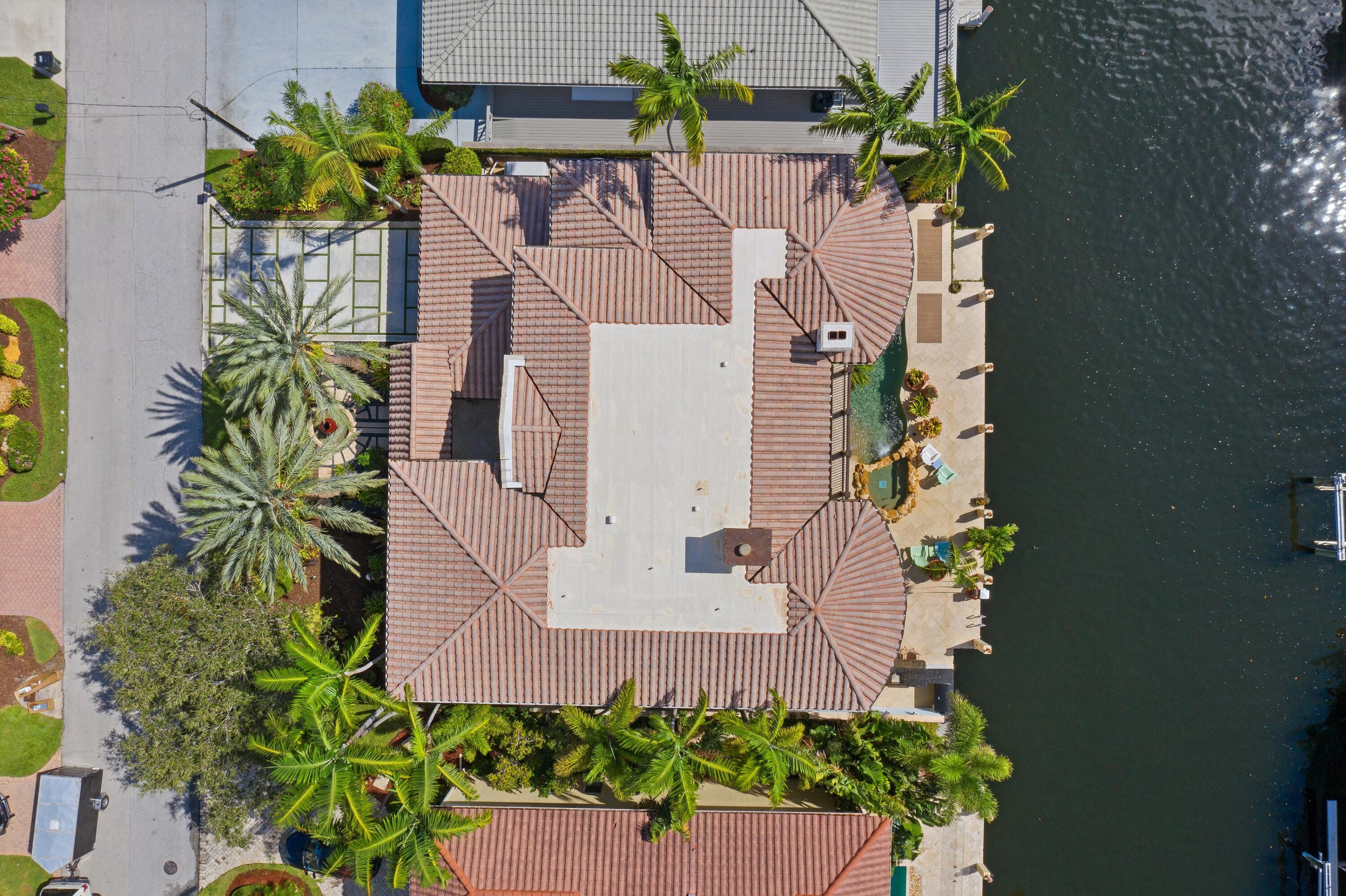 848 Coventry Street Boca Raton, FL 33487 - Photo 5 of 64 Aerial Over Head