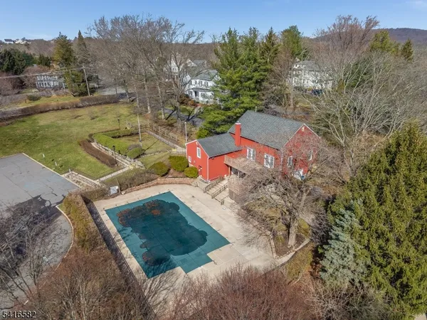 an aerial view of a houses