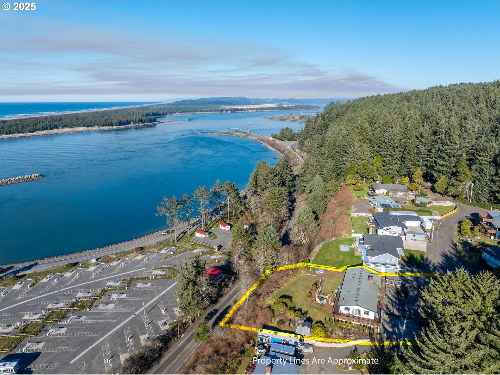 335 Sunset Drive Reedsport, OR 97467 - Photo 36 of 44 Drone View/UAV