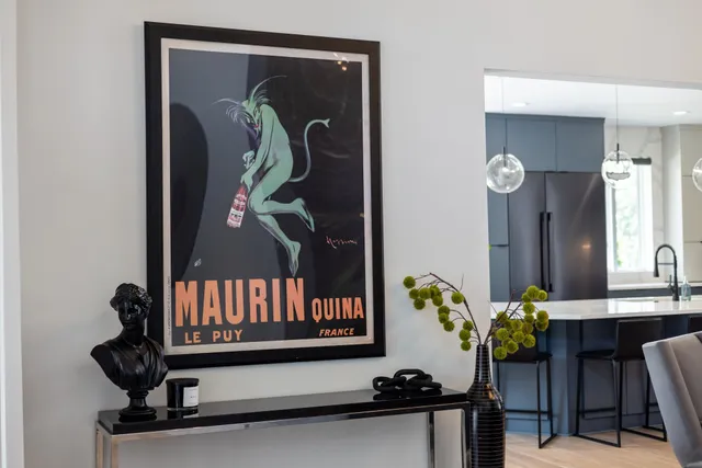 a view of a porch with furniture and a yard