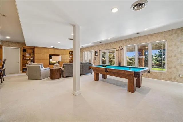 a view of a house with sitting area