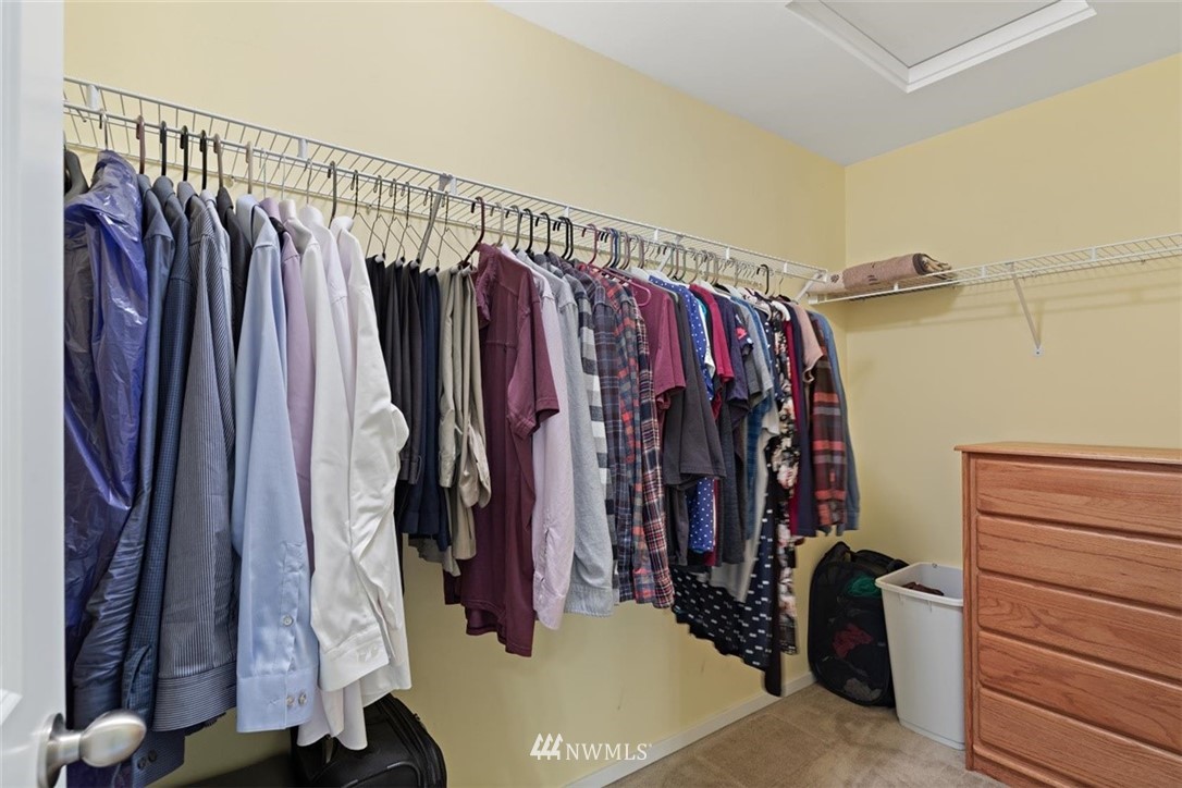 111 164th Place Southeast Bothell, WA 98012 - Photo 18 of 27 a view of walk in closet with clothes