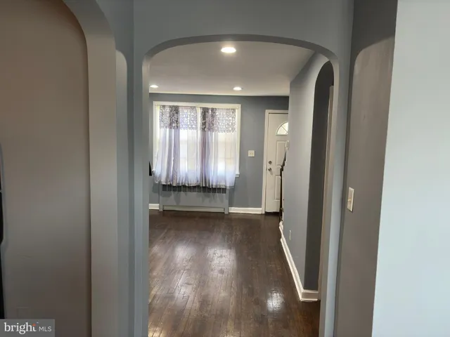 wooden floor in a gallery