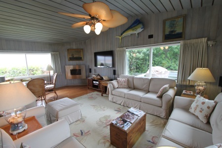 635 Sand Point Road Carpinteria, CA 93013 - Photo 10 of 19 Large TV and Fireplace!