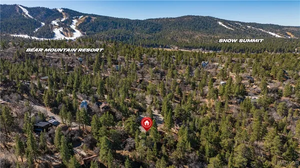 a view of city with green space