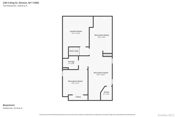 $779,000 | 230 South King Street, Elmont, NY 11003