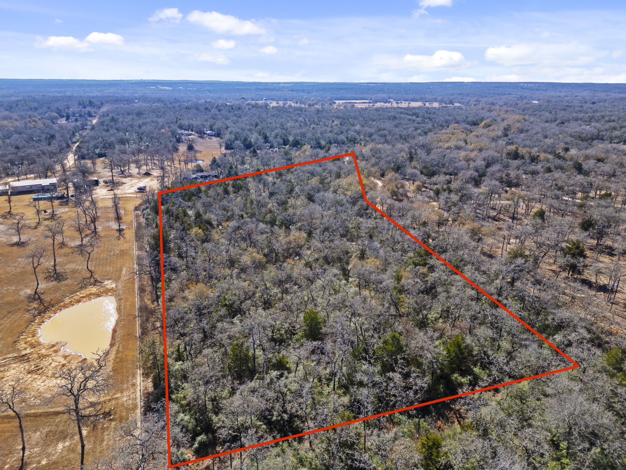 0 Starlight Path Caldwell, TX 77836 - Photo 12 of 16 an aerial view of multiple house